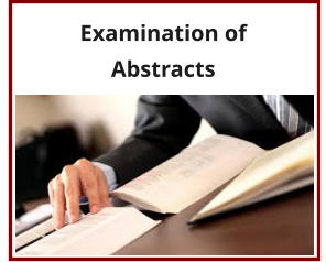 Examination of Abstracts