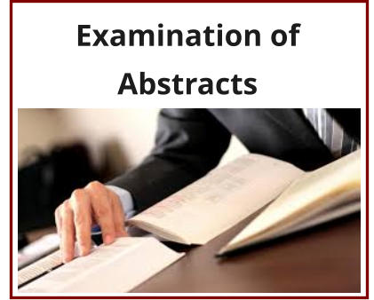 Examination of Abstracts